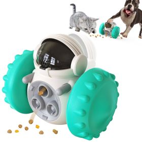 PawPartner Dog Tumbler Interactive Toys Increases Pet IQ Slow Feeder Labrador French Bulldog Swing Training Food Dispenser - Blue - China