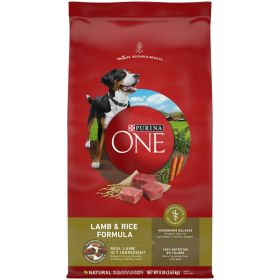 Purina ONE Dry Dog Food Lamb and Rice Formula - Purina ONE