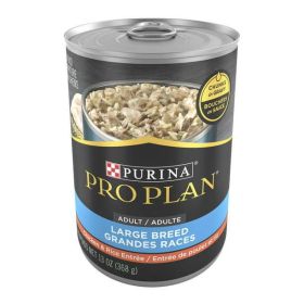 Purina Pro Plan Chunks in Gravy Wet Dog Food for Adult Dogs Chicken, 13 oz Cans (12 Pack) - Purina Pro Plan