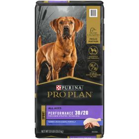 Purina Pro Plan Performance 30/20 Dry Dog Food, 33 lb Bag - Purina Pro Plan