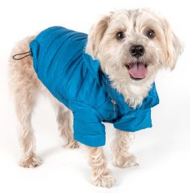 Lightweight Adjustable 'Sporty Avalanche' Pet Coat - Small