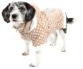 Polka-Dot Couture-Bow Pet Hoodie Sweater - X-Small