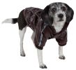 Wuff-Rider Fashion Suede Stitched Pet Coat - Small