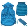 Lightweight Adjustable 'Sporty Avalanche' Pet Coat - Medium