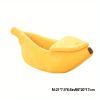 Cute Banana Cat Bed Cave Banana Bed For Cat Dog Warm Comfortable Nest Tent House - L