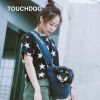 Touchdog 'Toga-Bark' Over-The-Shoulder Hands-Free Pet Carrier - Peach