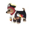 Pet Life 'Captain Snuggles' Pirate Pet Dog Costume Uniform - NAVY - Large