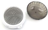 Pet Life 'Bravel' 3-in-1 Travel Pocketed Dual Grooming Brush and Pet Comb - Grey