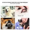 Three Sided Pet Toothbrush Three-Head Multi-angle Toothbrush Cleaning Dog Cat Brush Bad Breath Teeth Care Tool - B01