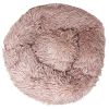 Pet Life 'Nestler' High-Grade Plush and Soft Rounded Dog Bed - Pink - Large