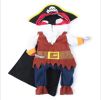 Pet Life 'Captain Snuggles' Pirate Pet Dog Costume Uniform - NAVY - X-Large