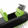 Pet Life 'Conversion' 5-in-1 Interchangeable Dematting and Deshedding Bristle Pin and Massage Grooming Pet Comb - Pink