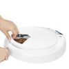 Automatic Pet Feeder 6-Meals Portion with Digital Timer Food Dispenser Wet and Dry Foods - white