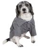 Military Static Rivited Fashion Collared Wool Pet Coat - Small