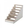 Short-legged Dog Climbing Stairs - Natural Wood Color - As pic