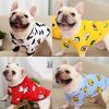 Autumn/Winter warm dog coat Small; medium dog; Flannel warm dog clothing pet supplies; dog clothing - Bright yellow avocados - S