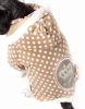 Polka-Dot Couture-Bow Pet Hoodie Sweater - X-Small