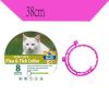 Boxed Anti Flea And Tick Dog Collar Dog Antiparasitic Collar Cat Mosquitoes Insect Repellent Retractable Deworming Pet Accessories - pink - 38cm