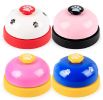 Pet Training Bell Clicker with Non Skid Base, Pet Potty Training Clock, Communication Tool Cat Interactive Device - red