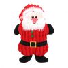 Christmas pet chew toy Pet plush voice toy Christmas molar bite-resistant cute cartoon dog toy - Santa Claus