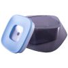 Pet Life 'Hydritate' Anti-Puddle Cat and Dog Drinking Water Bowl - Blue