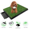 Dog Potty Training Artificial Grass Pad Pet Cat Toilet Trainer Mat Puppy Loo Tray Turf - Green