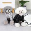 Winter Warm Pet Dog Jumpsuit Waterproof Dog Clothes for Small Dogs;  Dog Winter Jacket Yorkie Costumes Shih Tzu Coat Poodle Outfits - Silver - XL